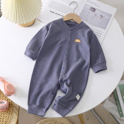 Velvet Thermal Baby Bear Romper Jumpsuit