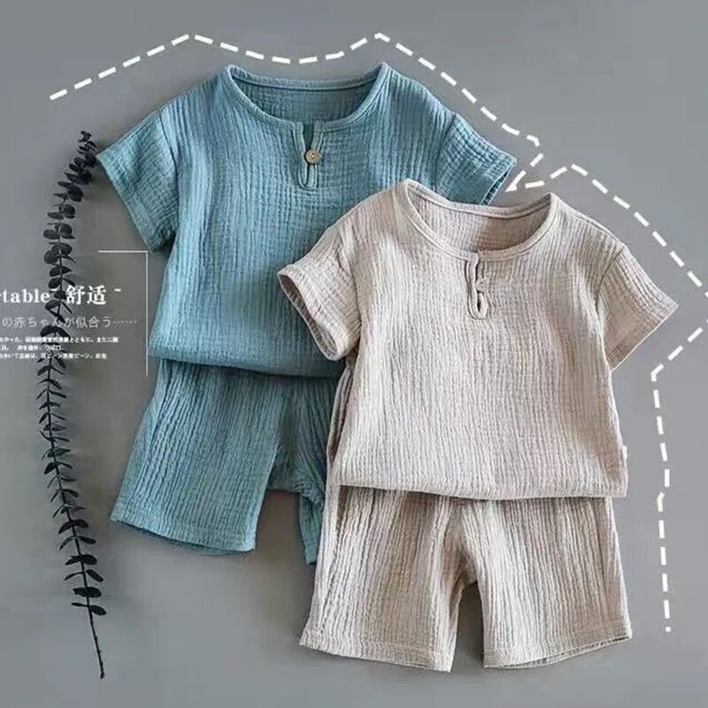 Boy Short - Sleeved Summer Suit