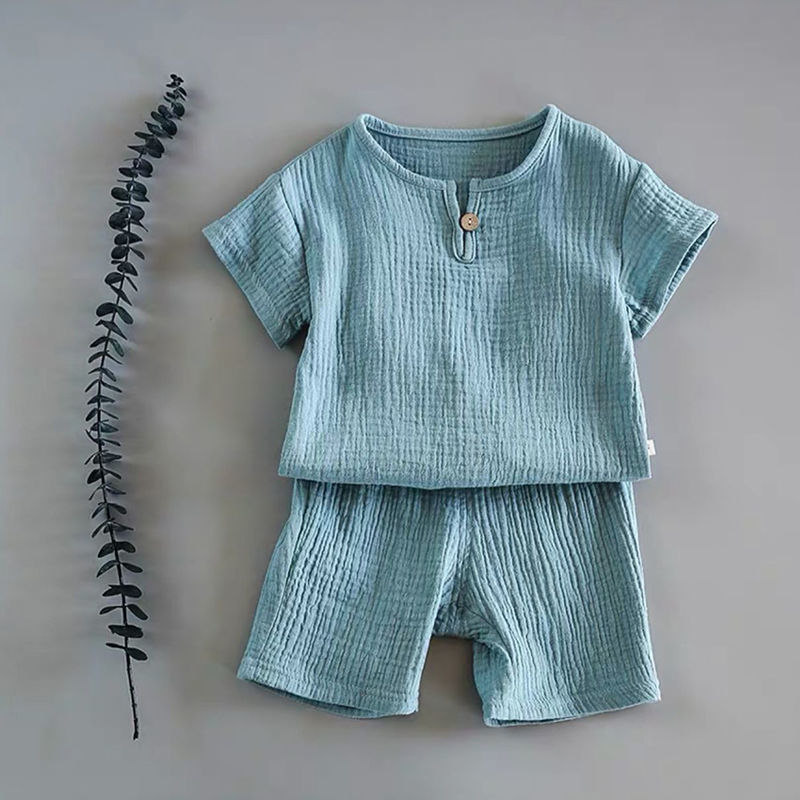 Boy Short - Sleeved Summer Suit