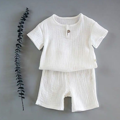 Boy Short - Sleeved Summer Suit