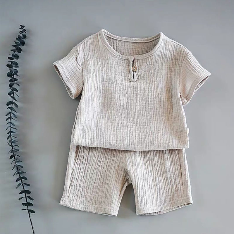 Boy Short - Sleeved Summer Suit
