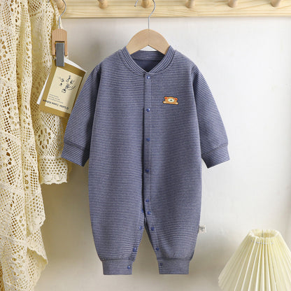 Velvet Thermal Baby Bear Romper Jumpsuit