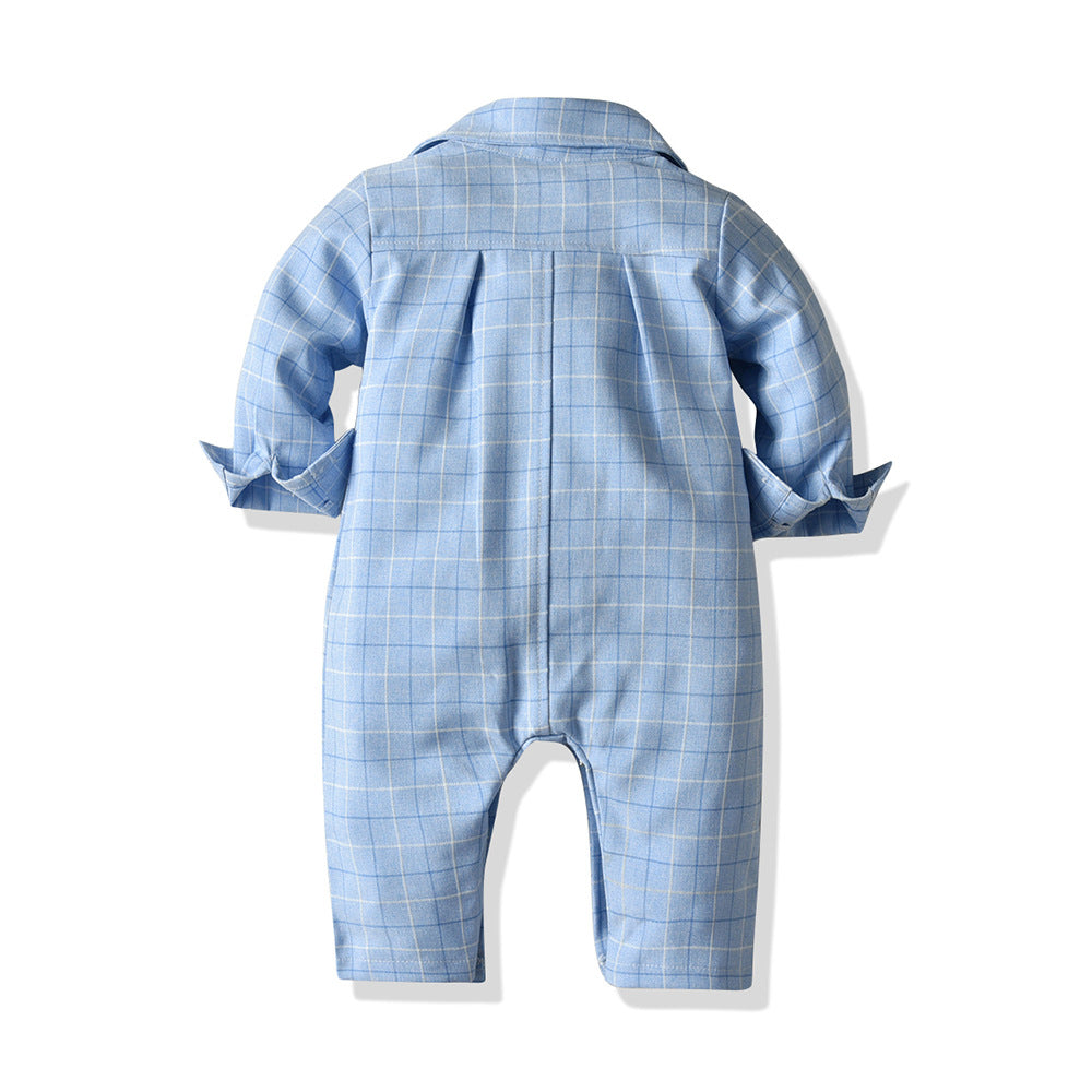 The Little Captain Woven Romper