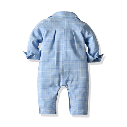 The Little Captain Woven Romper
