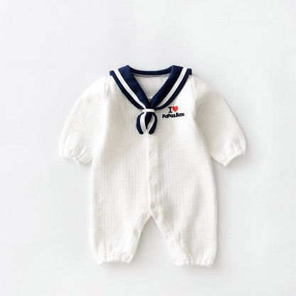 The Little Sailor Heritage Romper