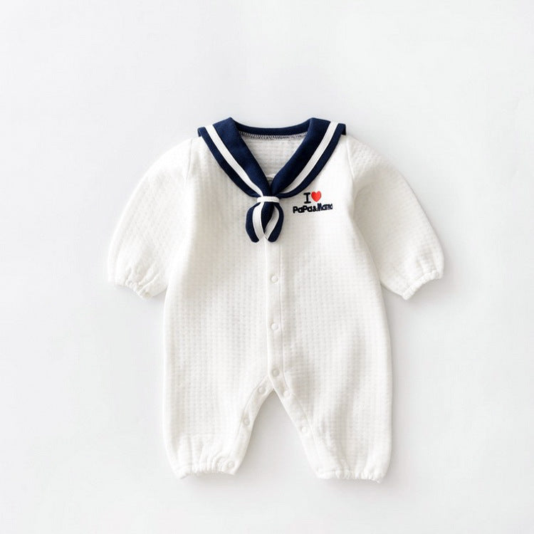 The Little Sailor Heritage Romper