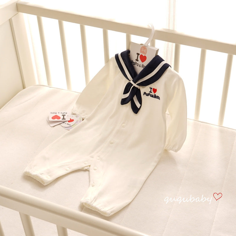 The Little Sailor Heritage Romper