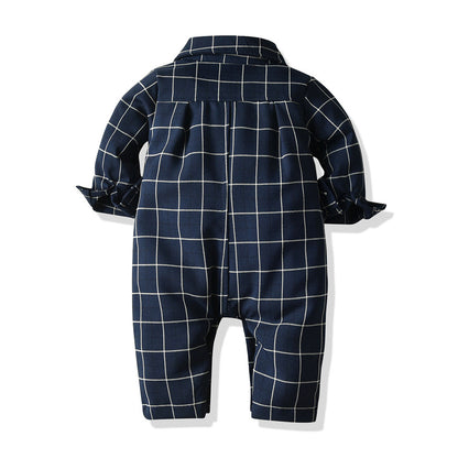 The Little Captain Woven Romper