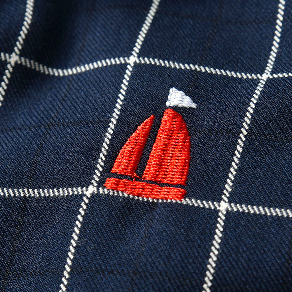 The Little Captain Woven Romper