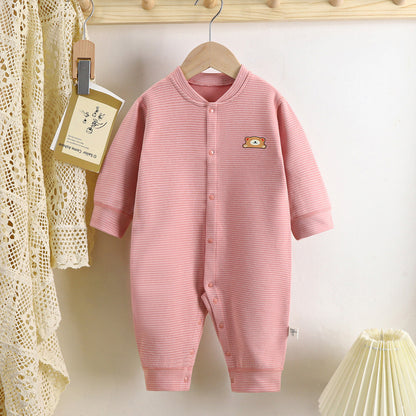 Velvet Thermal Baby Bear Romper Jumpsuit