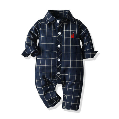 The Little Captain Woven Romper