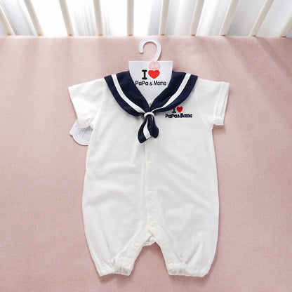 The Little Sailor Heritage Romper